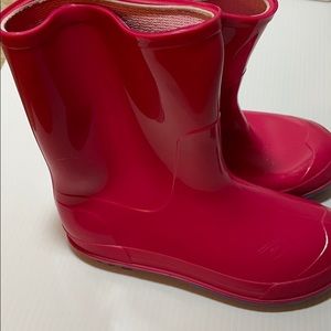 Little Girl Pink Rainboots Size 13-1